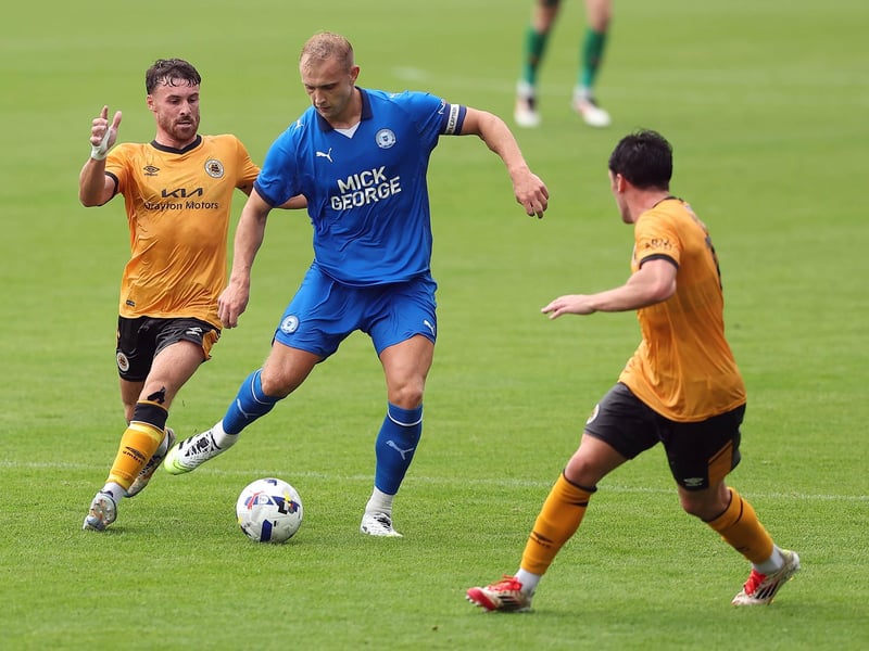 Posh's new captain takes his place at the heart of the defence. Still has a big role to play marshalling this relatively inexperienced backline.