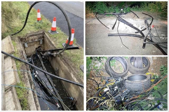 There has been a number of cable thefts reported across Cambridgeshire in recent weeks