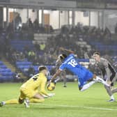 Action from Posh v Spurs Under 21s in the EFL Trophy earlier this season. Photo: David Lowndes.