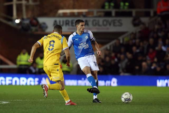 Oliver Norburn has not played for Posh for 11 months. Photo: Joe Dent.