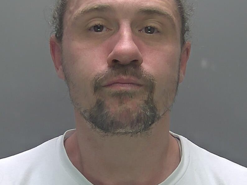 Patrick Muddiman brandished a knife and assaulted a guest in his home with a glass Yankee candle. Muddiman (38) of Whiteford Drive, Kettering, admitted assault causing grievous bodily harm without intent. He was jailed for 15 months