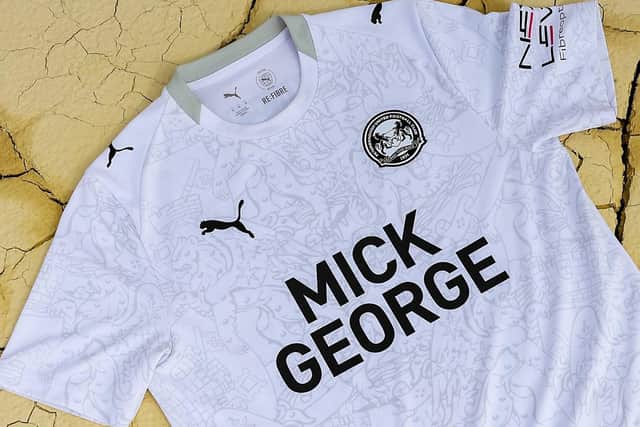 The new Peterborough United third kit