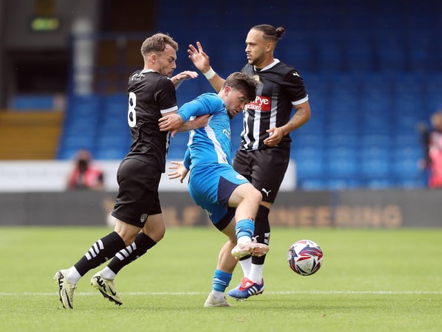 An outstanding 65 minutes. Set the first goal up and was inventive, busy and dynamic. Disappointing to see him go off as he was playing so well - 8.5.