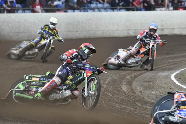 Peterborough Panthers in action at their home track at Peterborough's East of England Arena and Events Centre but now the club is in a race against the clock to find a new venue.