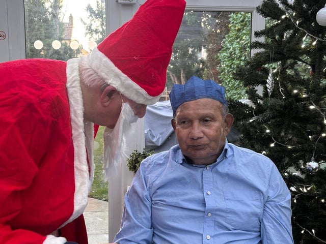 Christmas in Cherry Hinton Care Home and Cambridge Manor Care Home