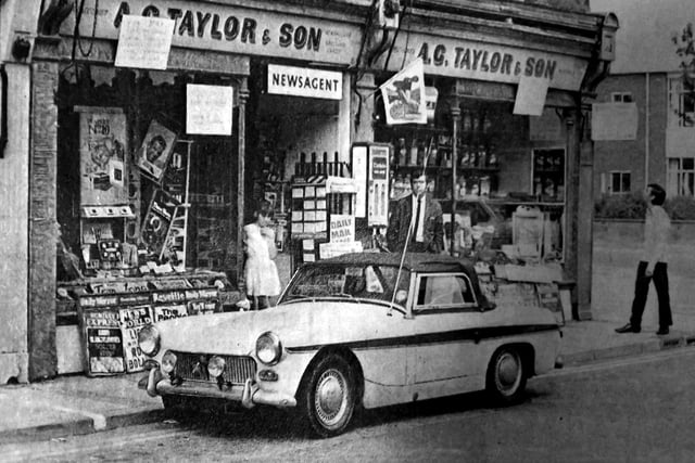 The newsagents in Somers Road