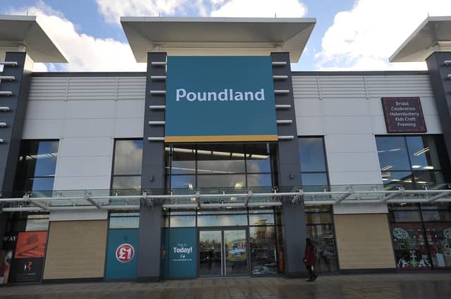 The current Poundland store at Brotherhood Retail Park in Peterborough.