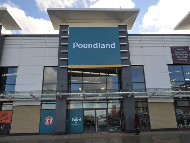 The current Poundland store at Brotherhood Retail Park in Peterborough.