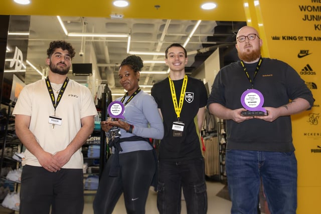 Double award winners - JD Sport, which won the Menswear Retailer of the Year award and was runner up in the Footwear Retailer of the Year award.