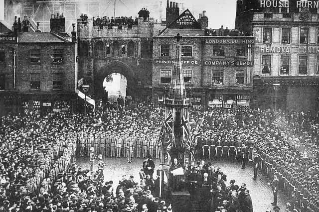 1901 and the proclamation of King Edwards VII in Peterborough city centre