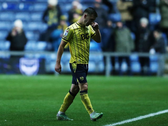 Current points: 50 (6th)...Games played: 29...Feb fixtures (6)...3 Reading (H) D... 10 Blackpool (A) L... 13 Wigan (H) D... 17 Wycombe (A) D... 20 Northampton (H) W... 24 Orient (H) D... Points gained: 7...Total points: 57 (7th)...SUMMARY: The only ambition left for Oxford at the end of February will be clinging on to a play-off place. Every game in the month looks tricky, starting with a fierce local rivalry for Cameron Brannagan (pictured) and his teammates.