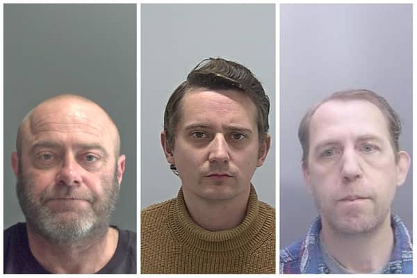 Some of the crooks jailed in February for crimes in and around Peterborough