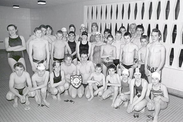 Are you pictured in this Mansfield Swimming Club image from over 40 years ago.
