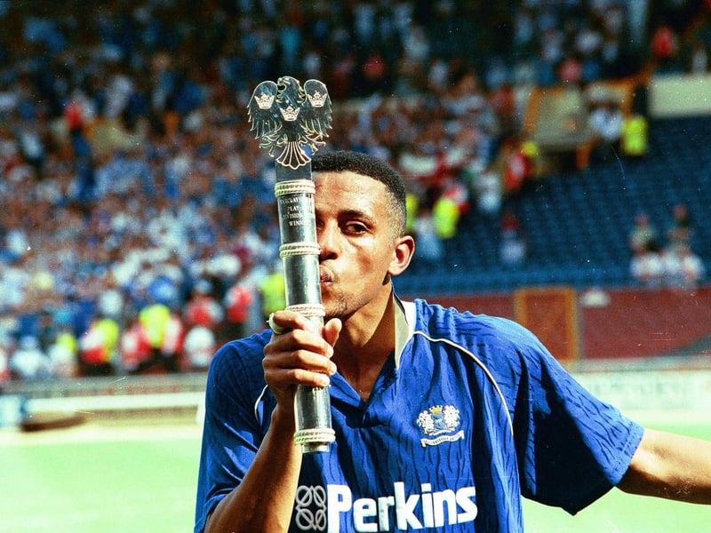 The King of London Road and Wembley edges out other expert goal-grabbers Robbie COOKE and Andy CLARKE, sixties midfield maestro Ollie CONMY, title-winning skipper John COZENS and outstanding, long-serving defender Jack CARMICHAEL.