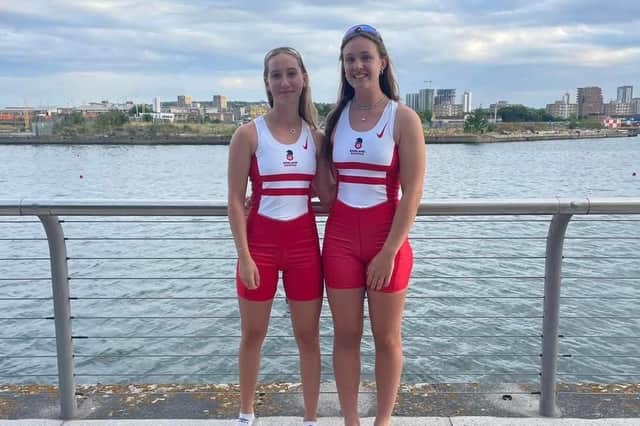 Ellie Cooke and Harriet Drake-Lee enjoyed a day to remember.