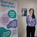 Trained volunteers are on hand to help and listen to anyone over 18 experiencing grief