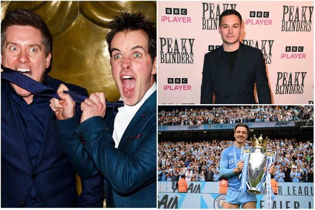 Dominic, Finley and Jack complete the list (16) - the names of Dominic Wood, one half of the children's TV duo Dick and Dom; Peaky Blinders actor Finlay (Finn) Cole; and Manchester City and England footballer Jack Grealish.