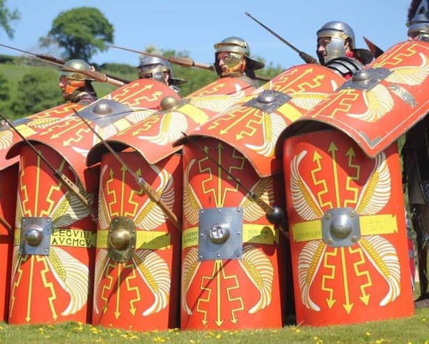 Enjoy a living history weekend with the Romans at Flag Fen