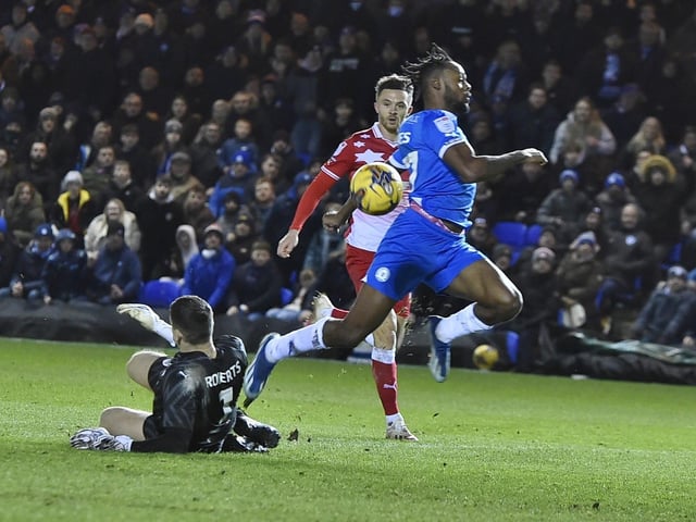 Mothersille seems to be improving all of the time, but Jones still brings so much more to the forward line as helps push Posh up the field and harries defenders.