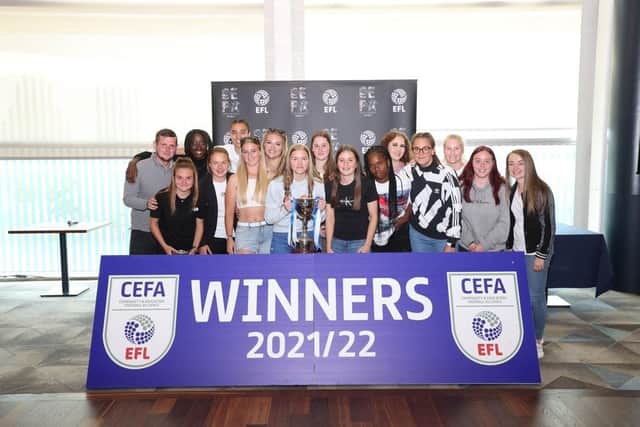 The victorious squad.