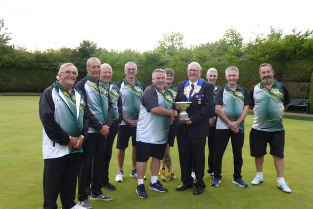 Whittlesey Manor's winning Rowlett Cup Final team.