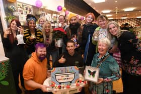 The opening of Up The Garden Bath's new shop at the Queensgate Shopping Centre in Peterborough.