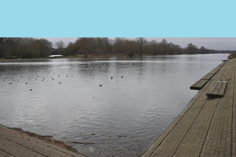 Also in our 'leisure' light blues is the Peterborough Rowing Course, replacing Euston Road
