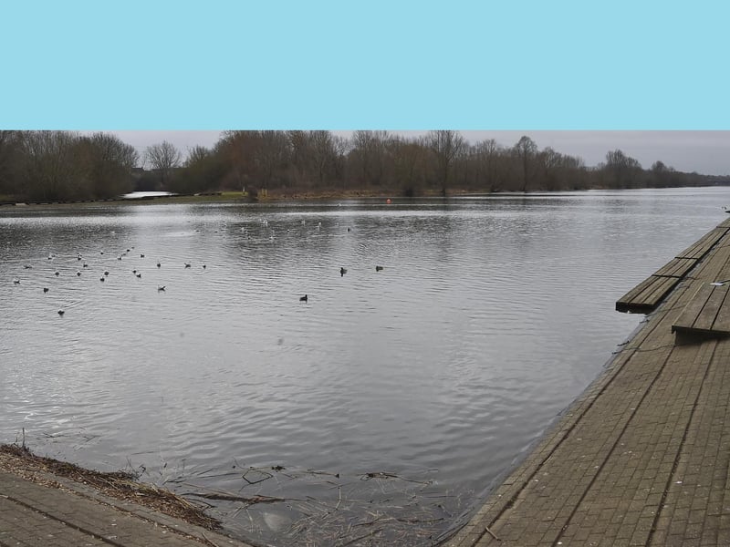 Also in our 'leisure' light blues is the Peterborough Rowing Course, replacing Euston Road