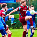 Robbie Ellis scored for Bourne Town at Sandiacre Town.