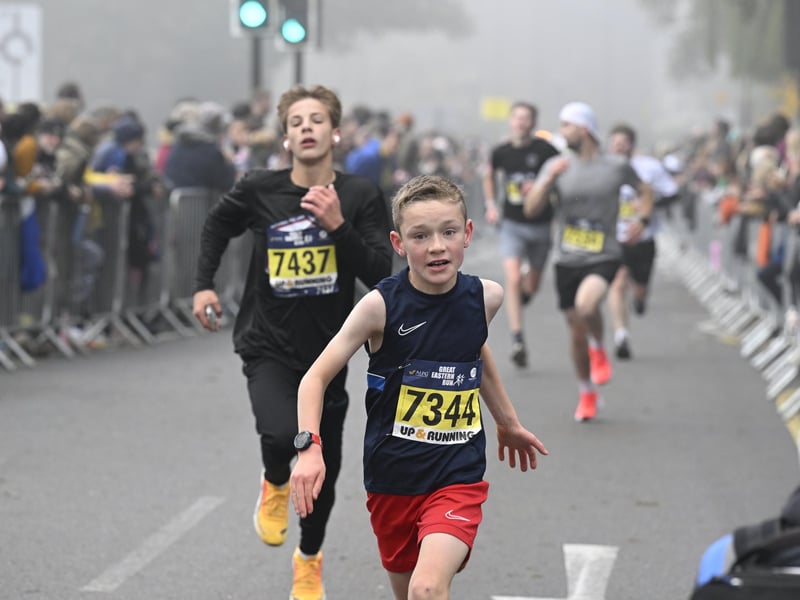 There were a few sprint finishes!
