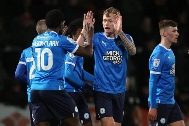 Peterborough United are six points off Bolton and with a game in hand.