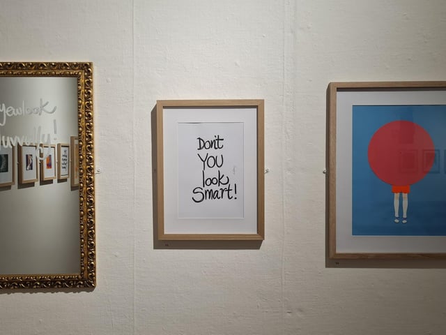 Ann Bellamy's Don't YOU Look Smart exhibition at Peterborough Museum and Art Gallery until December 16