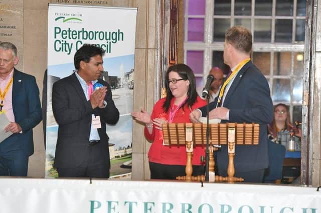 Katy Cole was elected to Peterborough City Council on 4 May