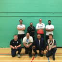 The Ufford Park team that won the Hunts Indoor Cricket League.