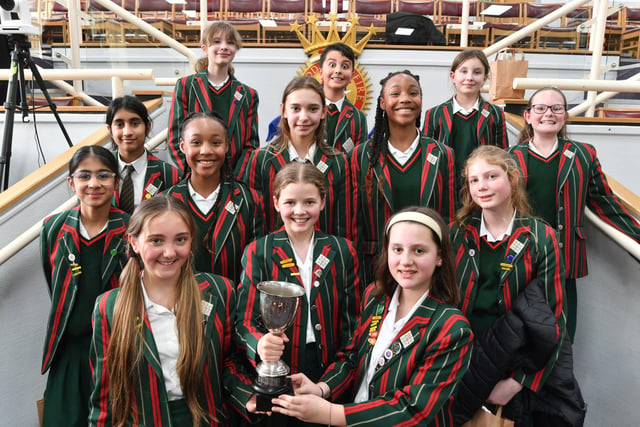 Peterborough Drama Festival: 2024 Choral Speaking class entrants from The Peterborough School