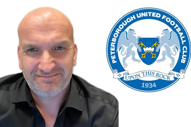 New Posh director Iain Crawford.