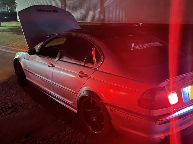 After a roadside check, officers found that this vehicle in Peterborough had numerous, serious defects. A prohibition was placed on the vehicle, meaning it could not move until the defects were rectified. The owner of the vehicle had to arrange his own recovery.