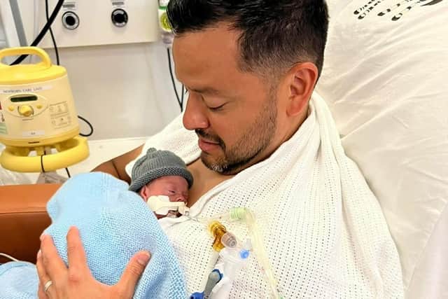 Luca Barrientos weighed just 680 grams when he was born extremely prematurely at the John Radcliffe Hospital in Oxford last year.