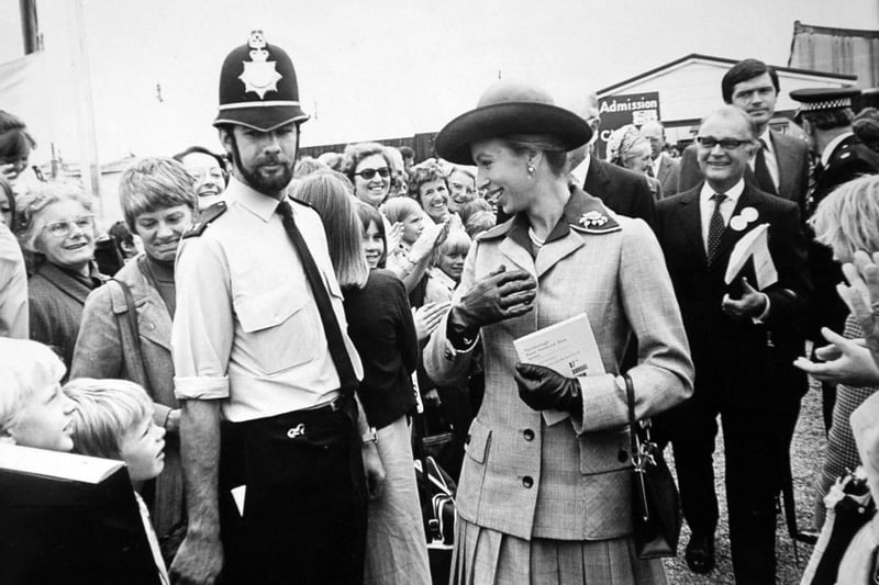 Princess Anne at  the East of England Showground
