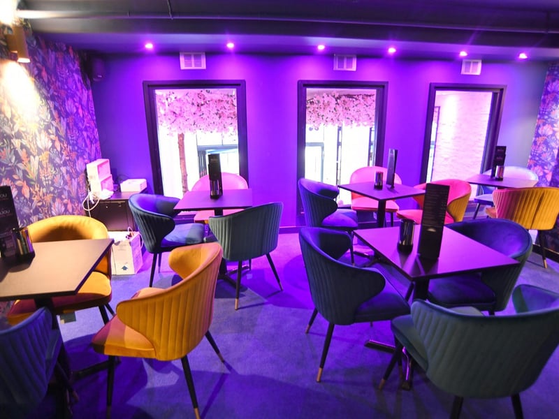 Bijou cocktail bar and restaurant in Bridge Street, Peterborough