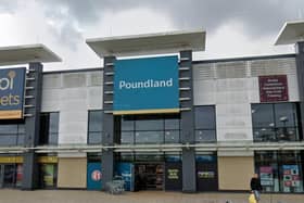 Poundland at Brotherhood Retail Park in Peterborough.