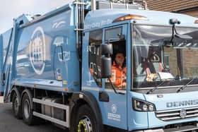 Bin collections started earlier on Tuesday in a bid to keep crews out of the midday sun as temperatures climbed to 40C.