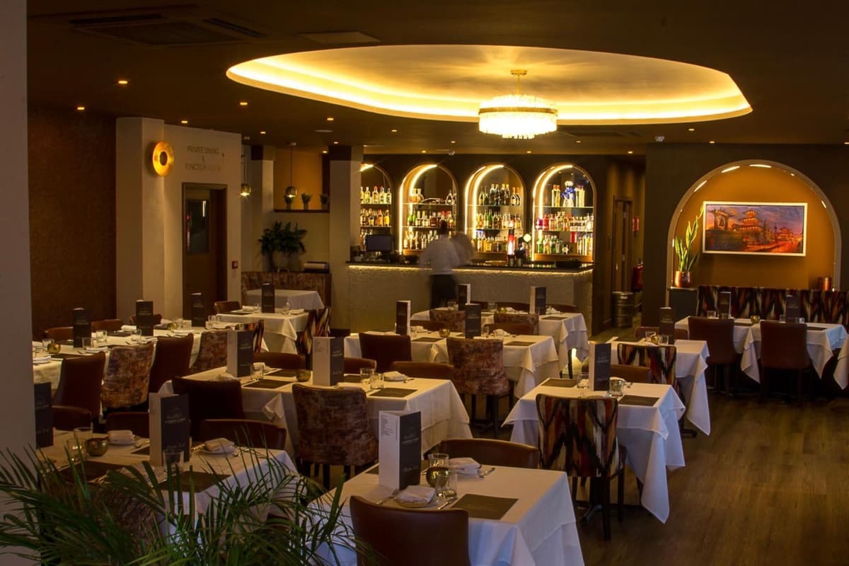 Mein Thali-Mittagessen in der Kathmandu Lounge in Peterborough – | eine ...