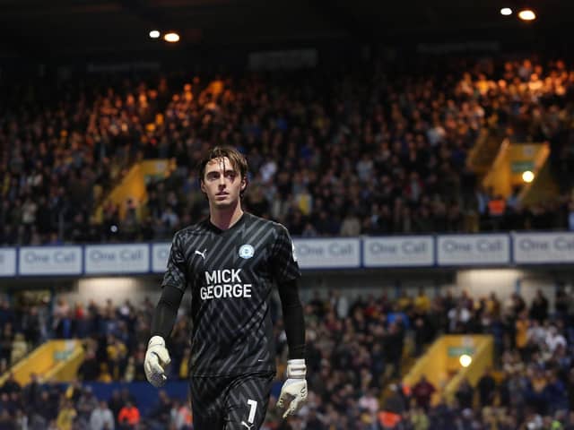 Nicholas Bilokapic was upstaged by former Peterborough United goalkeeper Christy Pym in the penalty shootout. Photo: Joe Dent.