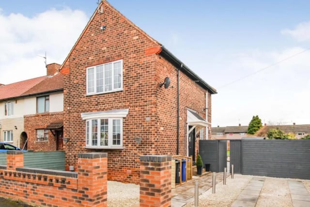 An end terrace house, it features three bedrooms and is valued at £155,000. In terms of views, it received 805 in the last month.