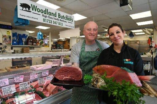 Traders Phil Woodland and Sandra Jose.
