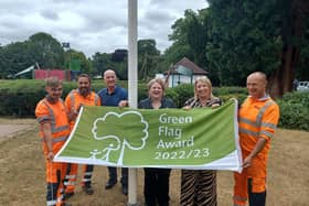 A number of parks in Peterborough have been awarded a Green Flag this year
