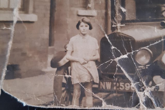 Gladys as a child in the 1920s.