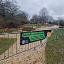 The closed off Fox Play area.