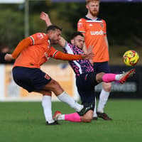 A goal and a red card for Peterborough Sports man, Bourne Town bounce back, Deeping Rangers were penalty kings again